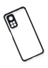 BFS  Xiaomi Mi 10T Pro Kılıf Miami Şeffaf Silikon - Lacivert