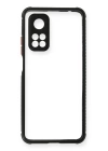 BFS  Xiaomi Mi 10T Pro Kılıf Miami Şeffaf Silikon - Siyah