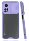BFS  Xiaomi Mi 10T Pro Kılıf Platin Kamera Koruma Silikon - Lila