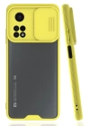 BFS  Xiaomi Mi 10T Pro Kılıf Platin Kamera Koruma Silikon - Sarı