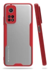 BFS  Xiaomi Mi 10T Pro Kılıf Platin Silikon - Kırmızı