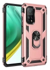 BFS  Xiaomi Mi 10T Pro Kılıf Sofya Yüzüklü Silikon Kapak - Rose