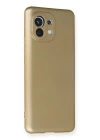 BFS  Xiaomi Mi 11 Kılıf First Silikon - Gold
