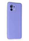 BFS  Xiaomi Mi 11 Kılıf First Silikon - Lila