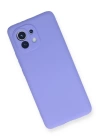 BFS  Xiaomi Mi 11 Kılıf First Silikon - Lila