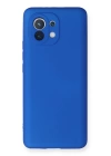 BFS  Xiaomi Mi 11 Kılıf First Silikon - Mavi