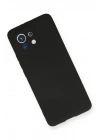 BFS  Xiaomi Mi 11 Kılıf First Silikon - Siyah