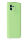 BFS  Xiaomi Mi 11 Kılıf First Silikon - Yeşil