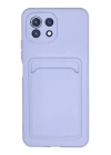 BFS  Xiaomi Mi 11 Kılıf Kelvin Kartvizitli Silikon - Lila