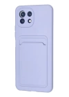 BFS  Xiaomi Mi 11 Kılıf Kelvin Kartvizitli Silikon - Lila