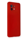 BFS  Xiaomi Mi 11 Kılıf Nano içi Kadife Silikon - Kırmızı