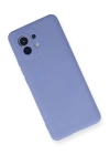 BFS  Xiaomi Mi 11 Kılıf Nano içi Kadife Silikon - Lila