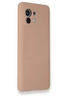 BFS  Xiaomi Mi 11 Kılıf Nano içi Kadife Silikon - Pudra