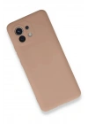 BFS  Xiaomi Mi 11 Kılıf Nano içi Kadife Silikon - Pudra