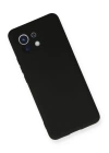 BFS  Xiaomi Mi 11 Kılıf Nano içi Kadife Silikon - Siyah