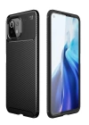 BFS  Xiaomi Mİ 11 Lite Kılıf Auto Focus Karbon Kapak - Siyah