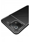 BFS  Xiaomi Mİ 11 Lite Kılıf Auto Focus Karbon Kapak - Siyah