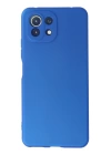 BFS  Xiaomi Mİ 11 Lite Kılıf First Silikon - Mavi