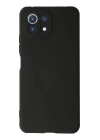 BFS  Xiaomi Mİ 11 Lite Kılıf First Silikon - Siyah