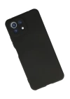 BFS  Xiaomi Mİ 11 Lite Kılıf First Silikon - Siyah