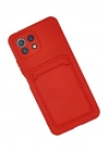 BFS  Xiaomi Mİ 11 Lite Kılıf Kelvin Kartvizitli Silikon - Kırmızı