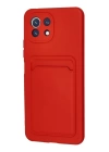 BFS  Xiaomi Mİ 11 Lite Kılıf Kelvin Kartvizitli Silikon - Kırmızı