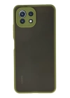 BFS  Xiaomi Mİ 11 Lite Kılıf Montreal Silikon Kapak - Açık Yeşil