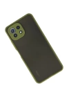 BFS  Xiaomi Mİ 11 Lite Kılıf Montreal Silikon Kapak - Açık Yeşil