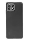 BFS  Xiaomi Mİ 11 Lite Kılıf Montreal Silikon Kapak - Gri