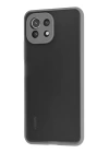 BFS  Xiaomi Mİ 11 Lite Kılıf Montreal Silikon Kapak - Gri