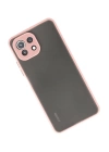 BFS  Xiaomi Mİ 11 Lite Kılıf Montreal Silikon Kapak - Pembe