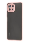 BFS  Xiaomi Mİ 11 Lite Kılıf Montreal Silikon Kapak - Pembe