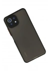 BFS  Xiaomi Mİ 11 Lite Kılıf Montreal Silikon Kapak - Siyah