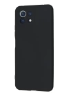 BFS  Xiaomi Mİ 11 Lite Kılıf Nano içi Kadife Silikon - Lacivert
