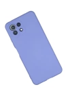 BFS  Xiaomi Mİ 11 Lite Kılıf Nano içi Kadife Silikon - Lila