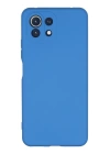 BFS  Xiaomi Mİ 11 Lite Kılıf Nano içi Kadife Silikon - Mavi