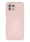 BFS  Xiaomi Mİ 11 Lite Kılıf Nano içi Kadife Silikon - Pudra