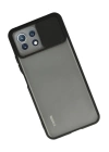 BFS  Xiaomi Mİ 11 Lite Kılıf Palm Buzlu Kamera Sürgülü Silikon - Siyah