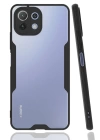 BFS  Xiaomi Mİ 11 Lite Kılıf Platin Silikon - Siyah