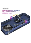 BFS  Xiaomi Mİ 11 Lite Kılıf Sofya Yüzüklü Silikon Kapak - Lacivert