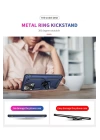 BFS  Xiaomi Mİ 11 Lite Kılıf Sofya Yüzüklü Silikon Kapak - Lacivert