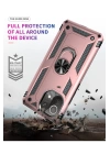 BFS  Xiaomi Mİ 11 Lite Kılıf Sofya Yüzüklü Silikon Kapak - Rose