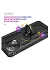 BFS  Xiaomi Mİ 11 Lite Kılıf Sofya Yüzüklü Silikon Kapak - Siyah