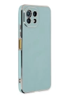 BFS  Xiaomi Mİ 11 Lite Kılıf Volet Silikon - Açık Yeşil