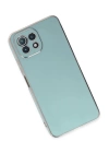 BFS  Xiaomi Mİ 11 Lite Kılıf Volet Silikon - Açık Yeşil