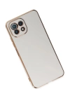 BFS  Xiaomi Mİ 11 Lite Kılıf Volet Silikon - Beyaz