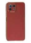 BFS  Xiaomi Mİ 11 Lite Kılıf Volet Silikon - Kırmızı