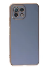 BFS  Xiaomi Mİ 11 Lite Kılıf Volet Silikon - Mavi