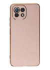 BFS  Xiaomi Mİ 11 Lite Kılıf Volet Silikon - Pembe