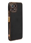 BFS  Xiaomi Mİ 11 Lite Kılıf Volet Silikon - Siyah